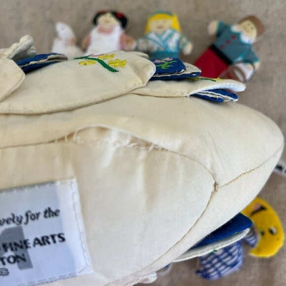 Vintage Cloth Mother Goose & Friends 14 Characters Made For Boston Museum - Picture 7 of 10